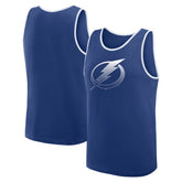 Tampa Bay Lightning Logo Athletic Unmatched Success Tank Top - Blue Tank Top