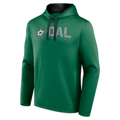 Dallas Stars Logo Athletic Head Start Pullover Hoodie - Kelly Green Hoodies
