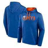 New York Islanders Logo Athletic Head Start Pullover Hoodie - Royal Hoodies