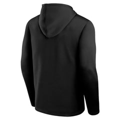 Boston Bruins Logo Athletic Head Start Pullover Hoodie - Black Hoodies