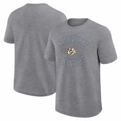 Nashville Predators Logo Athletic Success T-Shirt - Heather Gray T-shirts