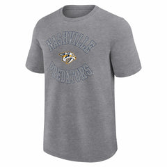 Nashville Predators Logo Athletic Success T-Shirt - Heather Gray T-shirts