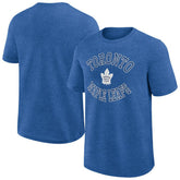 Toronto Maple Leafs Logo Athletic Success T-Shirt - Heather Blue T-shirts
