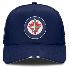 Winnipeg Jets Fanatics 2025 NHL Draft Authentic Pro On-Stage Podium A-Frame Adjustable Hat - Navy Hats