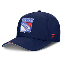 New York Rangers Fanatics 2025 NHL Draft Authentic Pro On-Stage Podium A-Frame Adjustable Hat - Navy Hats