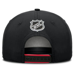 Ottawa Senators Fanatics 2025 NHL Draft Authentic Pro On-Stage Podium A-Frame Adjustable Hat - Black Hats
