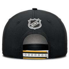 Boston Bruins Fanatics 2025 NHL Draft Authentic Pro On-Stage Podium A-Frame Adjustable Hat - Black Hats