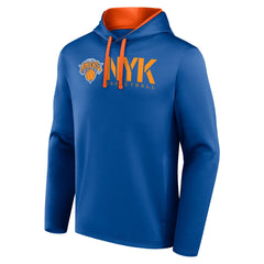 New York Knicks Logo Athletic Head Start Pullover Hoodie - Blue online