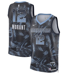Ja Morant Memphis Grizzlies Unisex 2025 Select Series Swingman Player Jersey - Navy discount