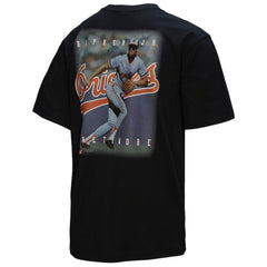 Cal Ripken Jr. Baltimore Orioles Legends Collection Vintage Logo T-Shirt Black