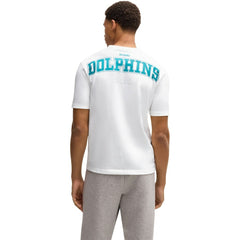 Miami Dolphins Hugo Boss Unisex Brady T-Shirt - White sale