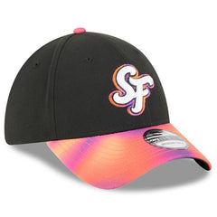 San Francisco Giants 2025 City Connect 39THIRTY Flex Hat Black/Orange