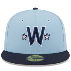 Washington Nationals 2025 City Connect 59FIFTY Fitted Hat Light Blue/Navy