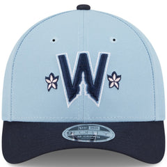 Washington Nationals 2025 City Connect 9FORTY M-Crown Adjustable Hat Light Blue/Navy