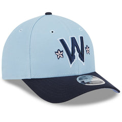 Washington Nationals 2025 City Connect 9FORTY M-Crown Adjustable Hat Light Blue/Navy