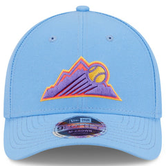 Colorado Rockies 2025 City Connect 9FORTY M-Crown Adjustable Hat Light Blue