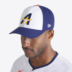 Houston Astros 2025 City Connect 9FORTY M-Crown Adjustable Hat White/Navy