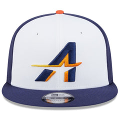 Houston Astros 2025 City Connect 9FIFTY Snapback Hat White/Navy
