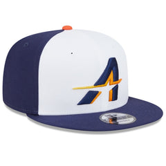 Houston Astros 2025 City Connect 9FIFTY Snapback Hat White/Navy