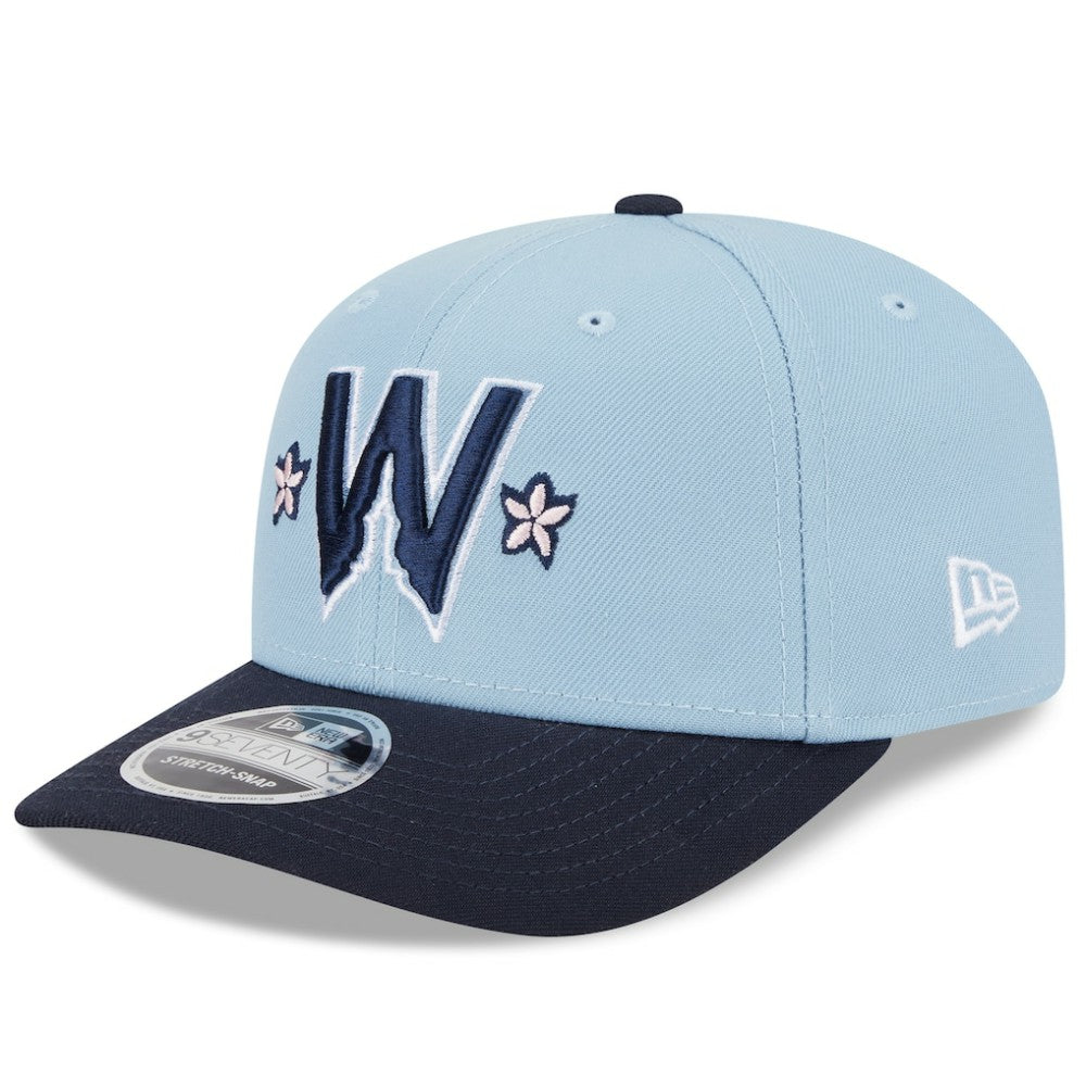 Washington Nationals 2025 City Connect 9SEVENTY Adjustable Hat Light Blue/Navy