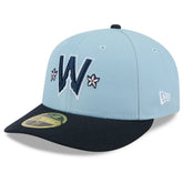 Washington Nationals 2025 City Connect Low Profile 59FIFTY Fitted Hat Light Blue/Navy
