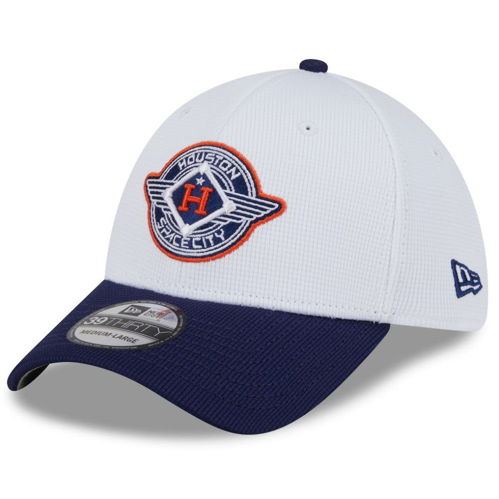 Houston Astros 2025 City Connect Batting Practice 39THIRTY Flex Hat White/Navy