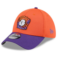 San Francisco Giants 2025 City Connect Batting Practice 39THIRTY Flex Hat Orange/Purple