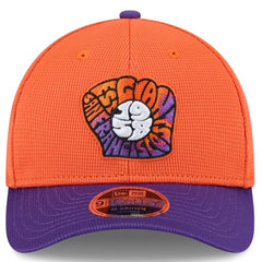 San Francisco Giants 2025 City Connect Batting Practice 9FORTY Adjustable Hat Orange/Purple