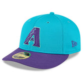 Arizona Diamondbacks 2025 City Connect Low Profile 59FIFTY Fitted Hat Teal/Purple