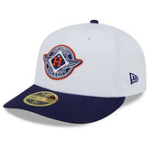 Houston Astros 2025 City Connect Batting Practice Low Profile 59FIFTY Fitted Hat White/Navy