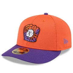 San Francisco Giants 2025 City Connect Batting Practice Low Profile 59FIFTY Fitted Hat Orange/Purple