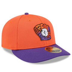 San Francisco Giants 2025 City Connect Batting Practice Low Profile 59FIFTY Fitted Hat Orange/Purple