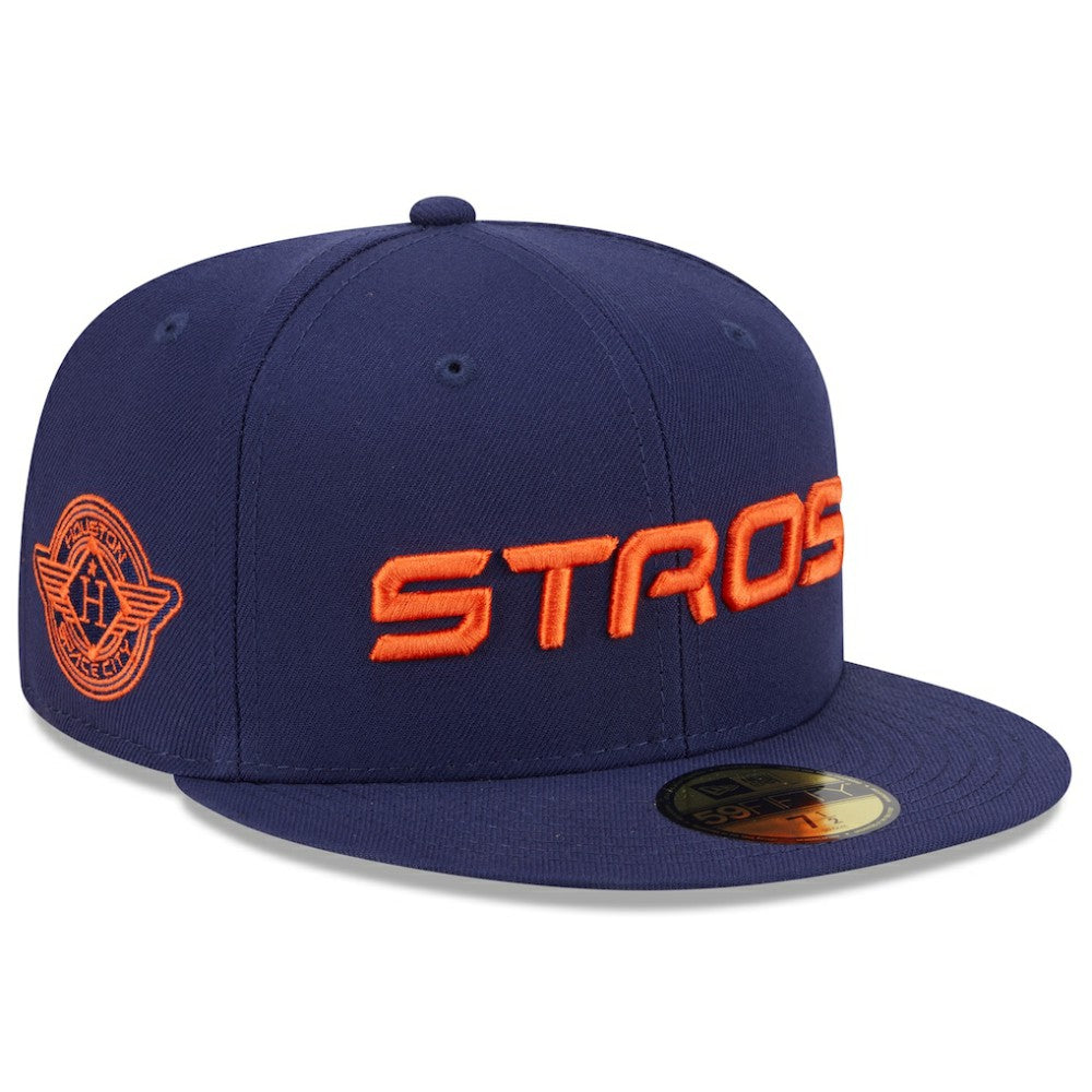 Houston Astros 2025 City Connect Fan Pack 59FIFTY Fitted Hat Navy