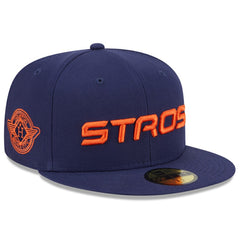 Houston Astros 2025 City Connect Fan Pack 59FIFTY Fitted Hat Navy