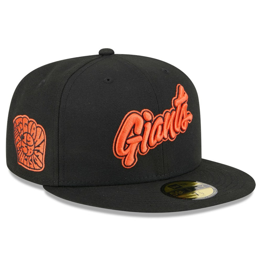 San Francisco Giants 2025 City Connect Wordmark 59FIFTY Fitted Hat Black