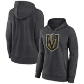 Vegas Golden Knights Women's Primary Logo Pullover Hoodie - Charcoal Hoodies