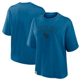 Tennessee Titans Women's Glory Arch Boxy T-Shirt - Blue sale