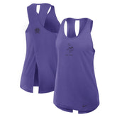 Minnesota Vikings Women's Glory Open-Back Crisscross Dri-FIT Tank Top - Purple sale