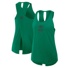 Green Bay Packers Women's Glory Open-Back Crisscross Dri-FIT Tank Top - Green cheap