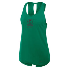 Green Bay Packers Women's Glory Open-Back Crisscross Dri-FIT Tank Top - Green cheap