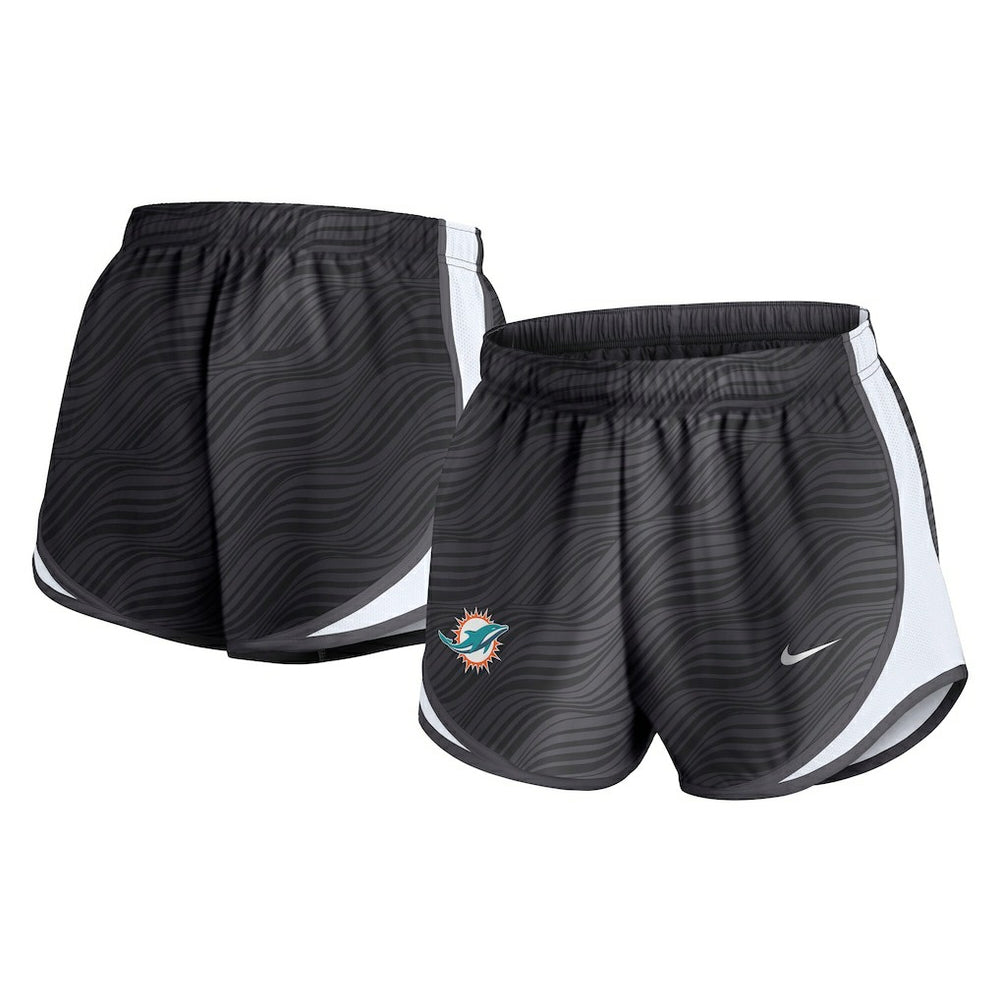 Miami Dolphins Women's Tempo Dri-FIT Shorts - Anthracite sale