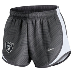 Las Vegas Raiders Women's Tempo Dri-FIT Shorts - Anthracite discount