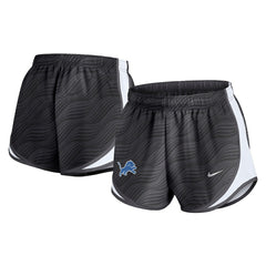 Detroit Lions Women's Tempo Dri-FIT Shorts - Anthracite on sale
