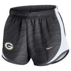 Green Bay Packers Women's Tempo Dri-FIT Shorts - Anthracite for sale