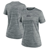 Seattle Seahawks Women's Sideline Velocity Dri-FIT T-Shirt - Gray cheap