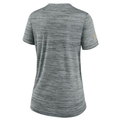 New Orleans Saints Women's Sideline Velocity Dri-FIT T-Shirt - Gray on sale