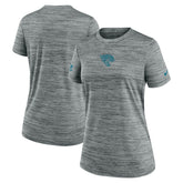 Jacksonville Jaguars Women's Sideline Velocity Dri-FIT T-Shirt - Gray for sale