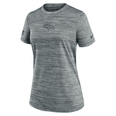 Denver Broncos Women's Sideline Velocity Dri-FIT T-Shirt - Gray outlet