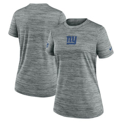 New York Giants Women's Sideline Velocity Dri-FIT T-Shirt - Gray on sale