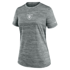 Las Vegas Raiders Women's Sideline Velocity Dri-FIT T-Shirt - Gray on sale